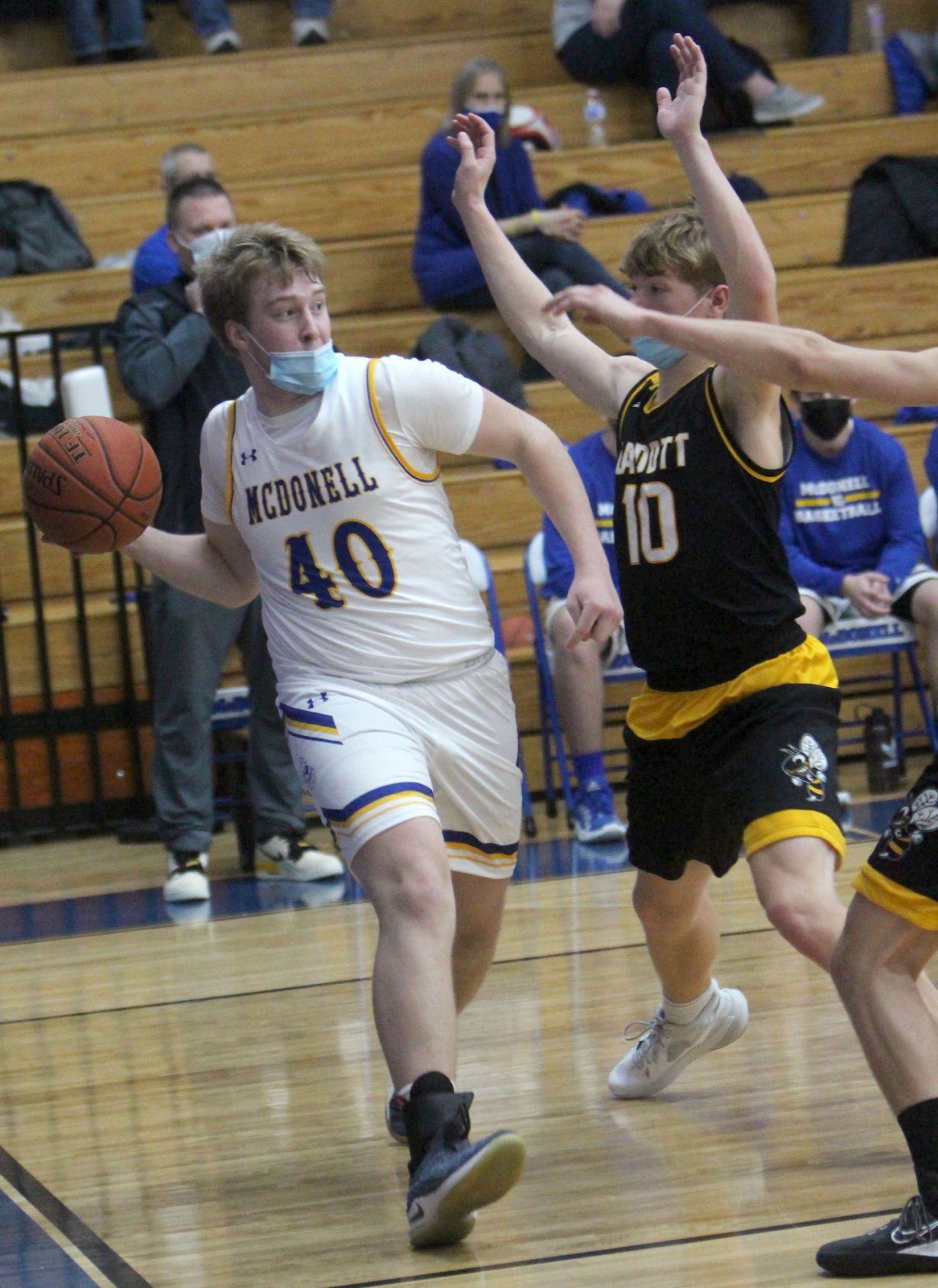 Cadott at McDonell boys basketball 1-18-21